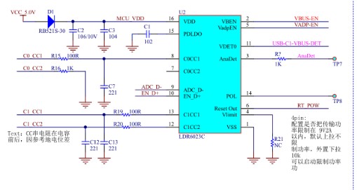 usb type-c手機快充音頻方案