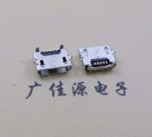 Micro USB反向牛角母座